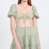 Alexa Baby Doll Mini Dress*Emory Park Clothing Sale