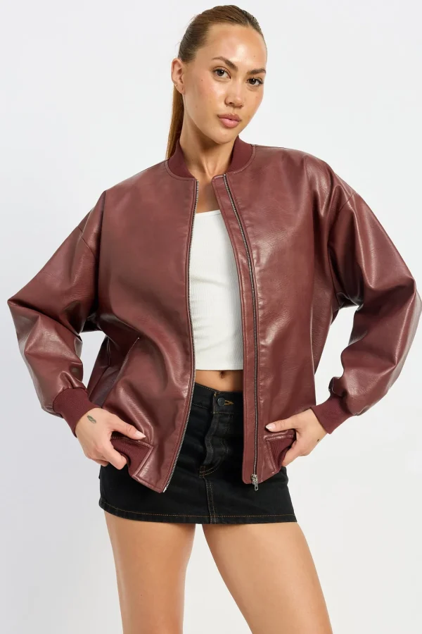 Aspen Bomber Jacket*Emory Park Clothing Fashion