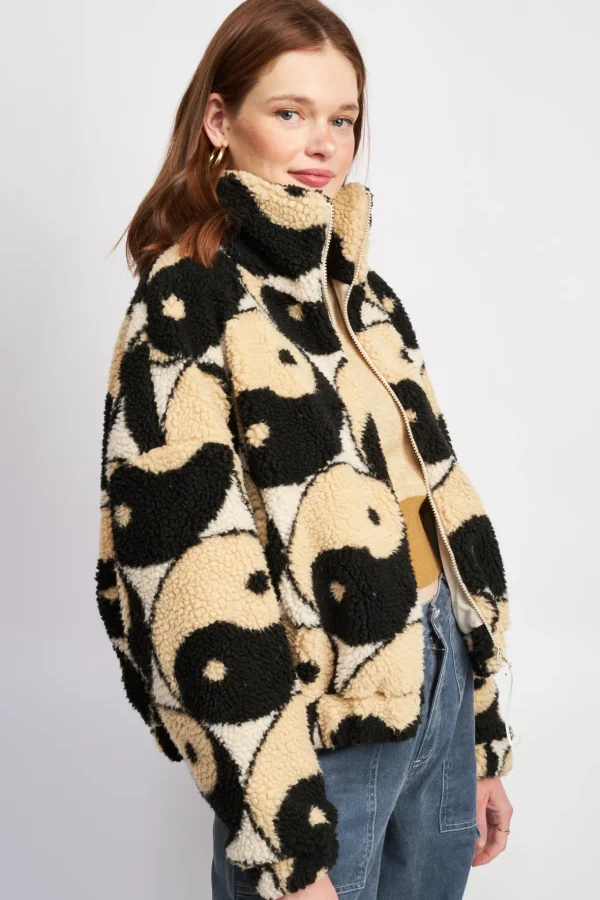 Clio Sherpa Jacket*Emory Park Clothing Discount