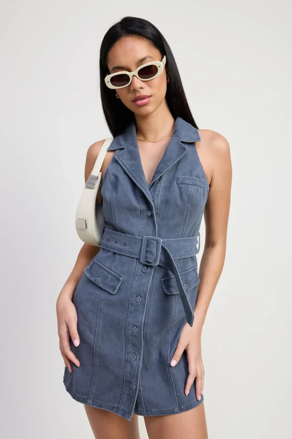 Colette Mini Halter Dress*Emory Park Clothing Best