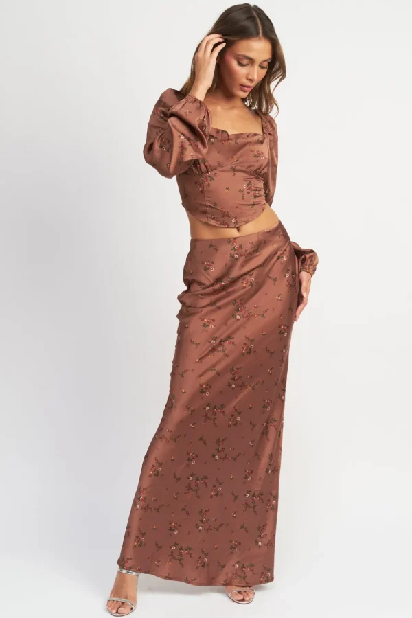 Collins Maxi Skirt*Emory Park Clothing Clearance