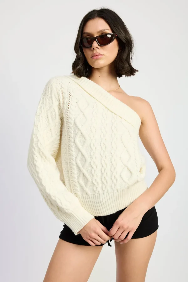 Delaney One Shoulder Top*Emory Park Clothing Online
