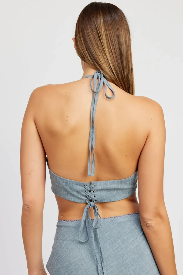Eira Halter Top*Emory Park Clothing Discount