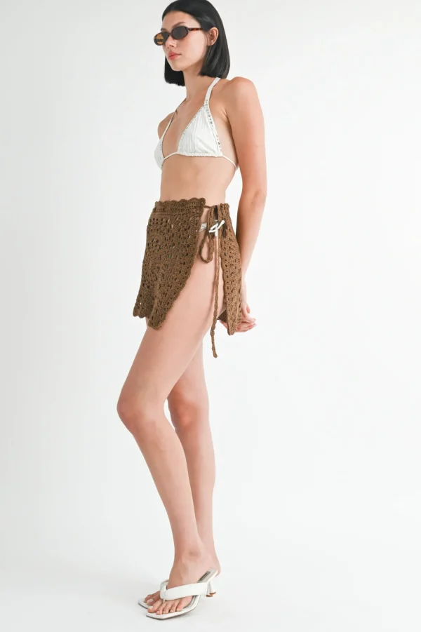 Ella Cover Up Mini Skirt*Emory Park Clothing Outlet