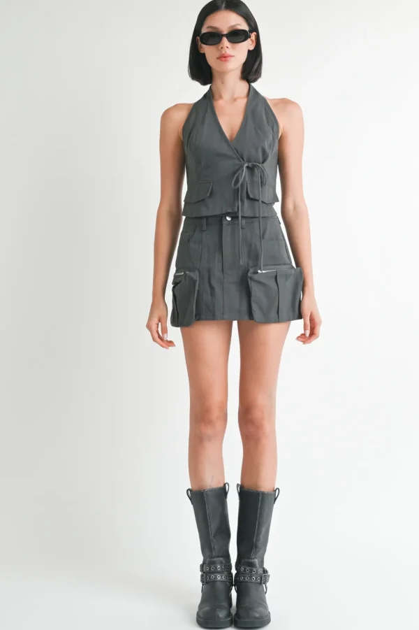 Elliana Mini Skirt*Emory Park Clothing New