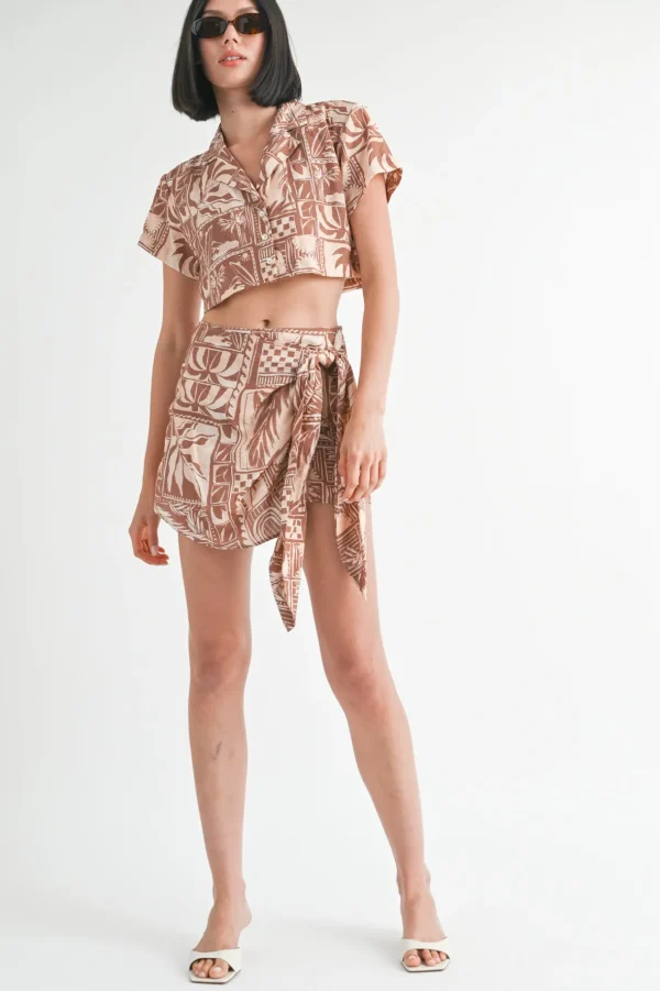 Estelle Mini Skirt*Emory Park Clothing Hot