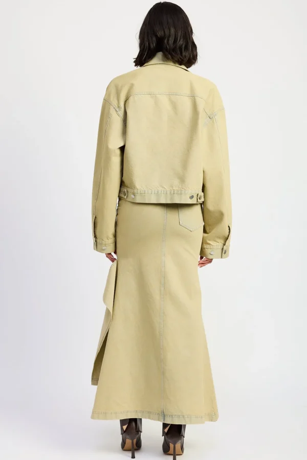 Freya Maxi Denim Skirt*Emory Park Clothing New
