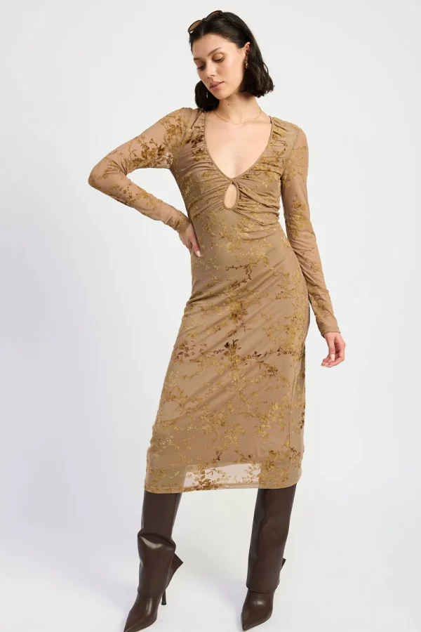 Garce Midi Dress*Emory Park Clothing New