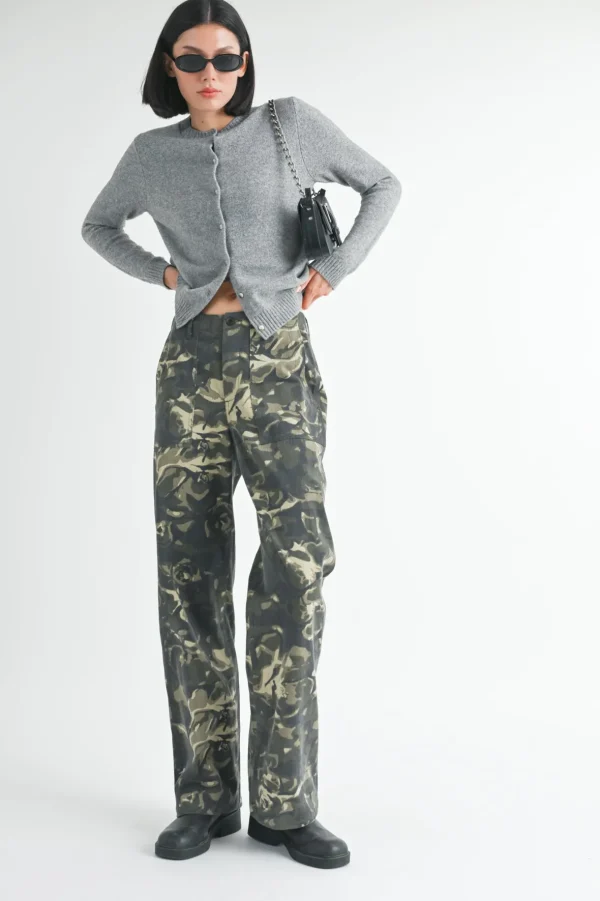 Jenna Camo Pants*Emory Park Clothing Outlet