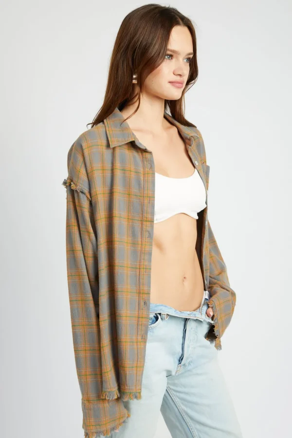 Jessie Oversized Shirt*Emory Park Clothing Online
