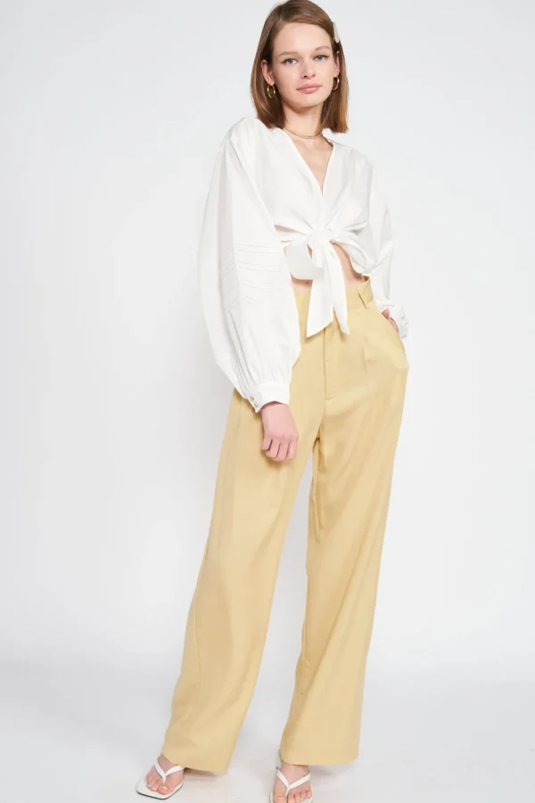 Lexi Wide Leg Trousers*Emory Park Clothing Best