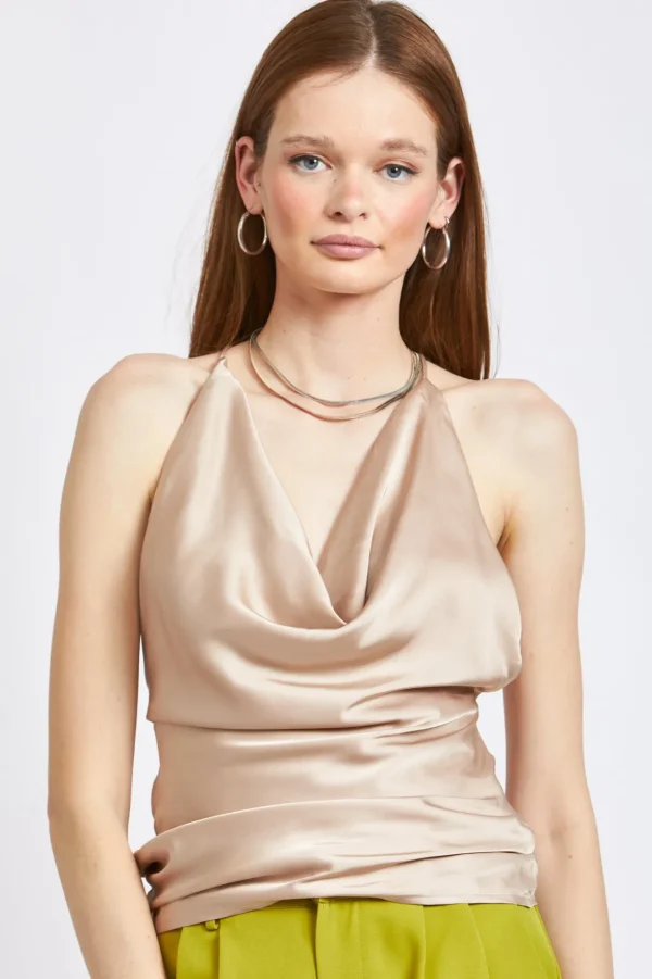 Lila Cowl Neck Top*Emory Park Clothing Hot