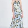Luisa Halter Maxi Dress*Emory Park Clothing Outlet