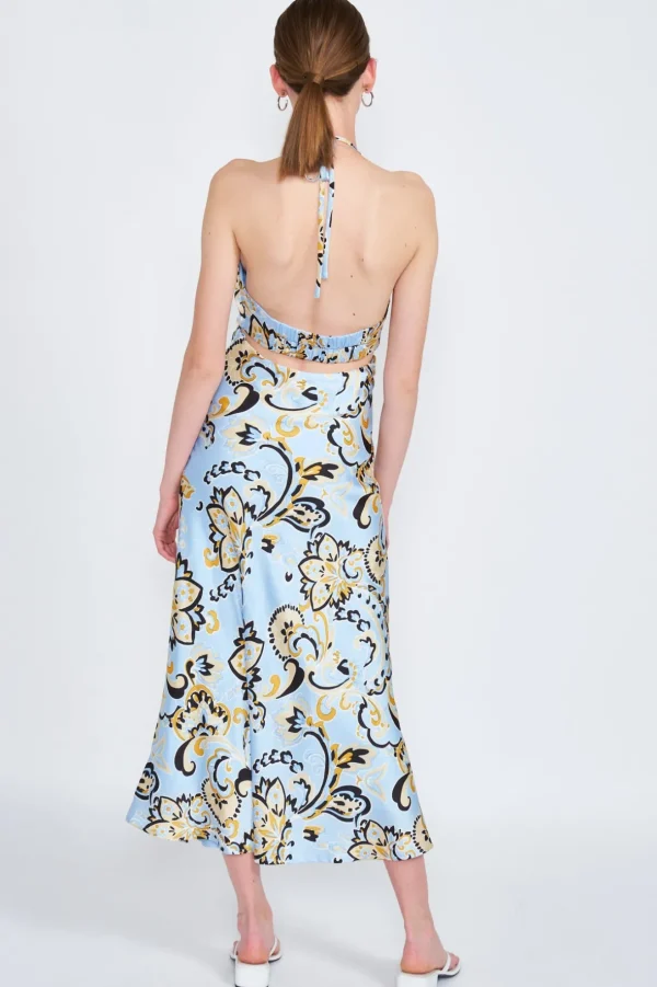 Luisa Halter Maxi Dress*Emory Park Clothing Outlet