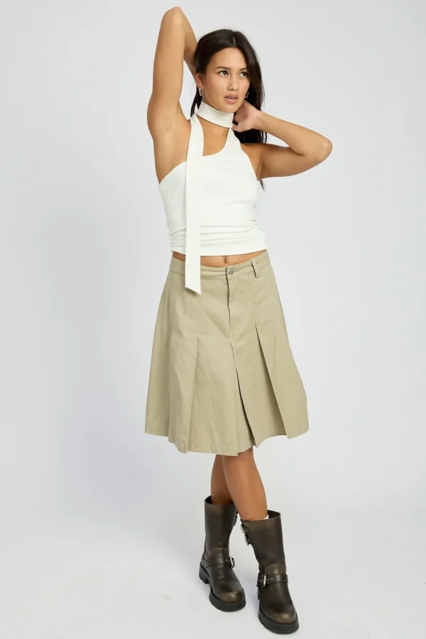 Madison Pleated Skirt*Emory Park Clothing New