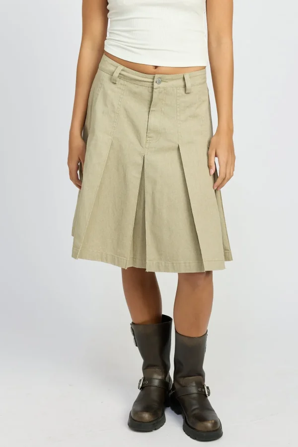 Madison Pleated Skirt*Emory Park Clothing New