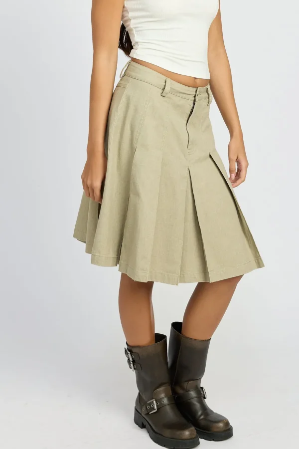 Madison Pleated Skirt*Emory Park Clothing New