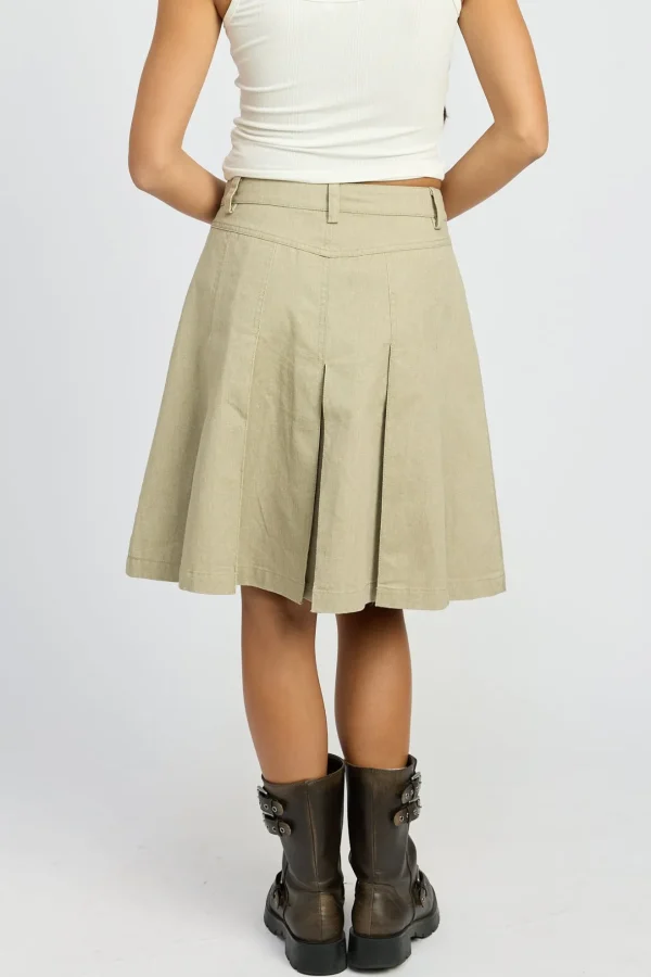 Madison Pleated Skirt*Emory Park Clothing New