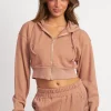 Melina Crop Hoodie*Emory Park Clothing Outlet