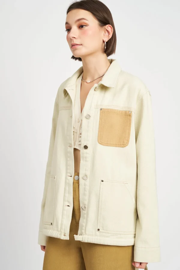 Nevaeh Denim Jacket*Emory Park Clothing Hot