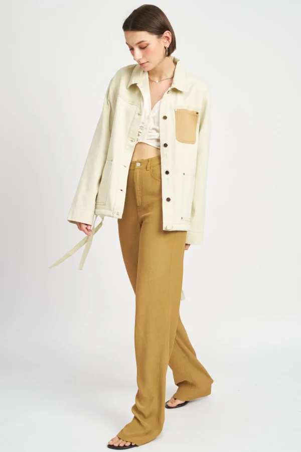 Nevaeh Denim Jacket*Emory Park Clothing Hot