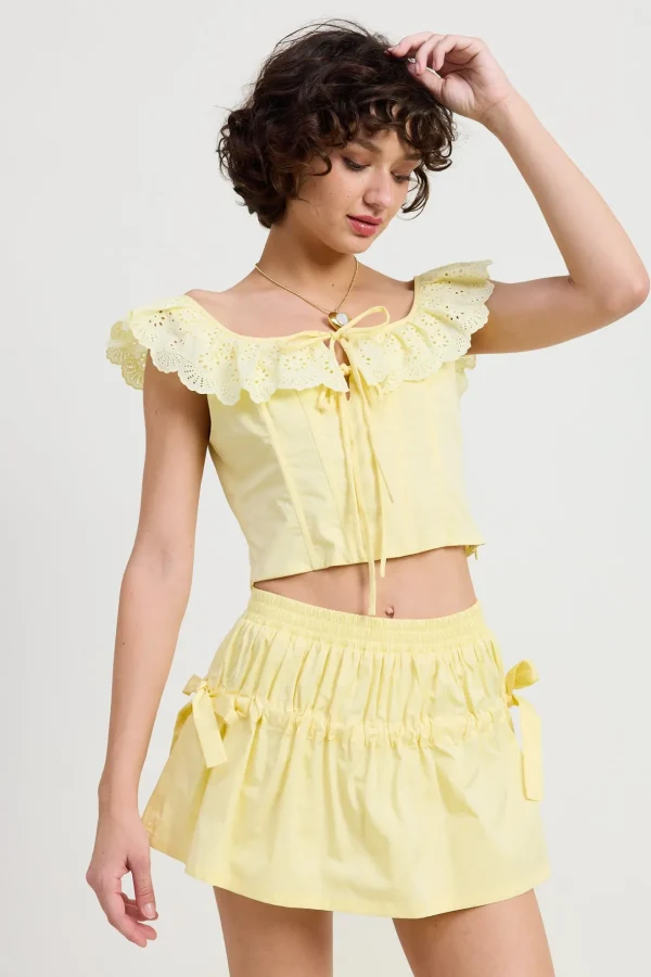 Simone Mini Skirt*Emory Park Clothing Clearance
