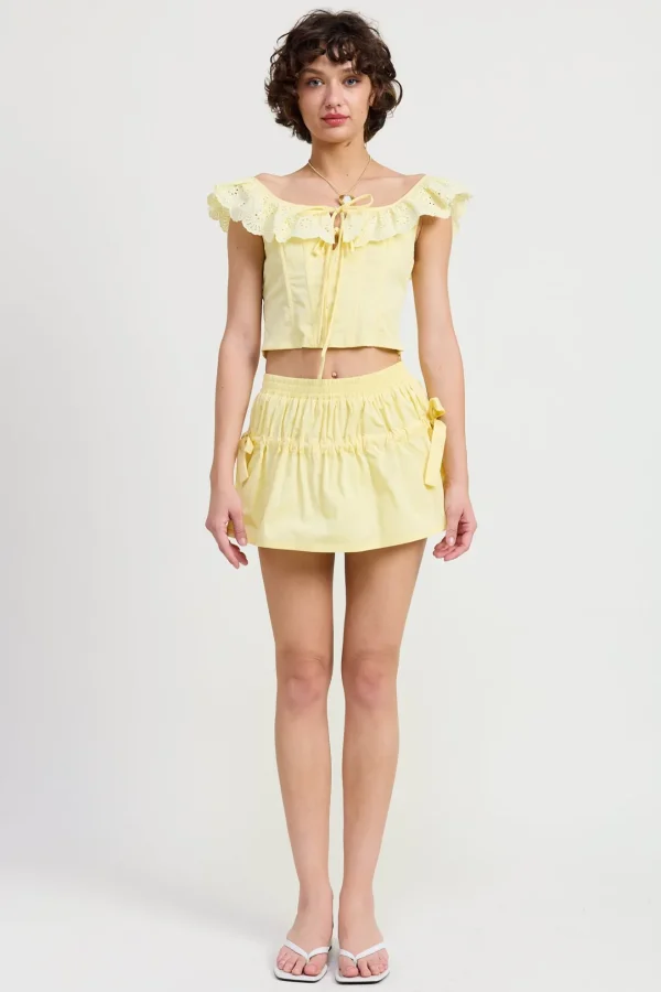 Simone Mini Skirt*Emory Park Clothing Clearance