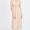 Tabia V-Neck Midi Dress*Emory Park Clothing Best