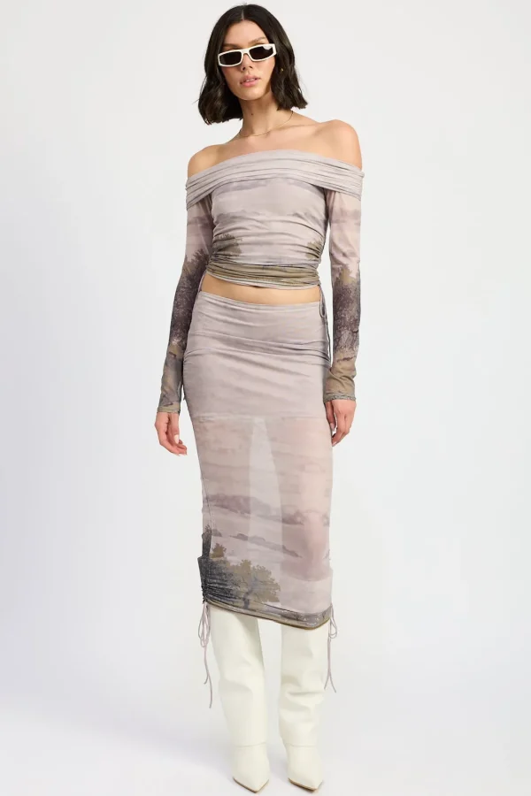 Ximena Maxi Skirt*Emory Park Clothing Outlet