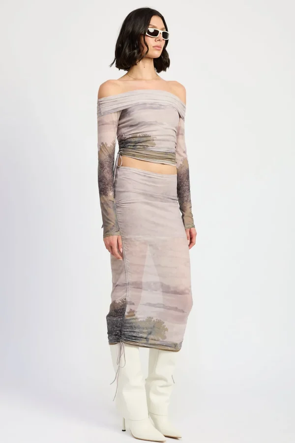 Ximena Maxi Skirt*Emory Park Clothing Outlet