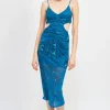 Zuri Mesh Maxi Dress*Emory Park Clothing New