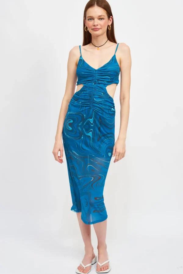 Zuri Mesh Maxi Dress*Emory Park Clothing New